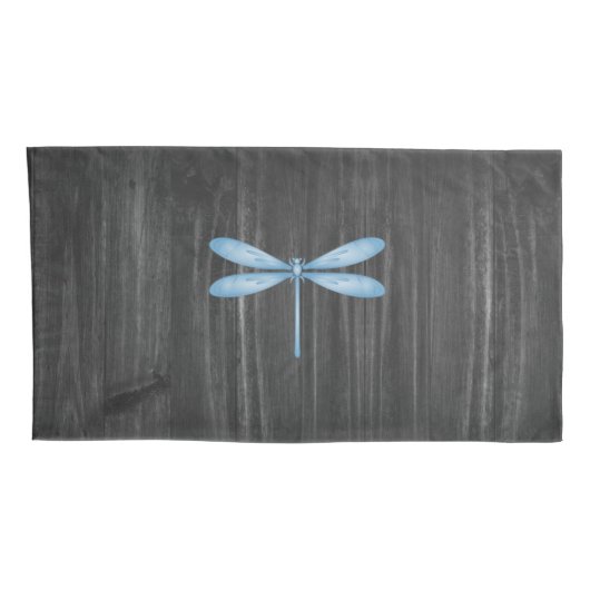 ブルートンボ枕ケース 枕カバー (裏面-右)