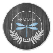 ブルートンボ素朴イパーソナライズされたセラミックつまみ セラミックノブ (正面)