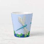 ブルートンボ カフェラテマグ (正面)