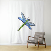 ブルートンボ タペストリー (インサイチュ)