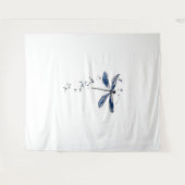 ブルートンボT-Shの女性のための春と夏 タペストリー (正面(横))