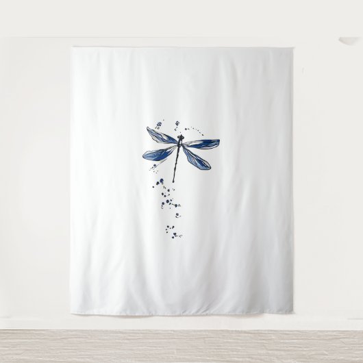 ブルートンボT-Shの女性のための春と夏 タペストリー (正面)