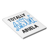 ブルートータル素晴らしアベラ・ギフト ノートパッド (アングル)