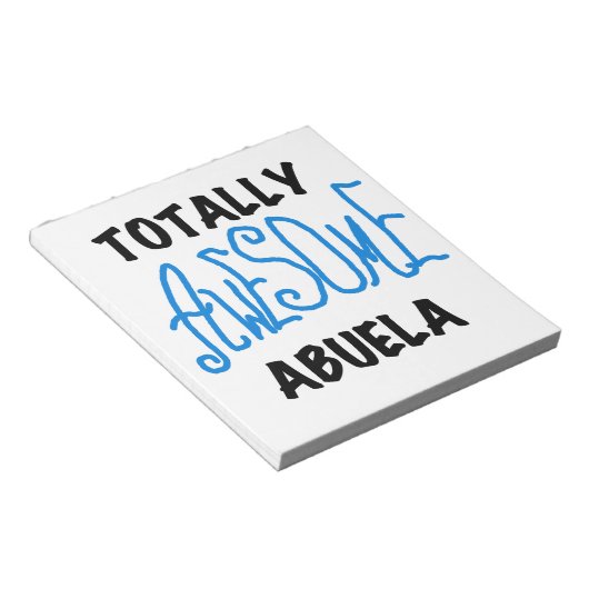 ブルートータル素晴らしアベラ・ギフト ノートパッド (アングル)