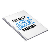 ブルートータル素晴らしガンマギフト ノートブック (右側)