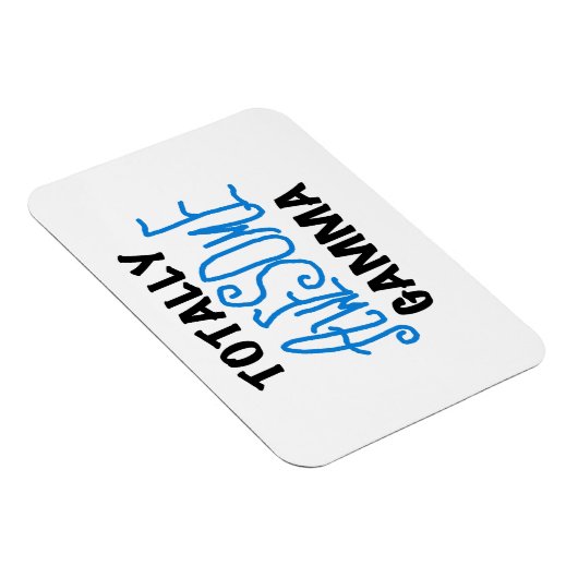 ブルートータル素晴らしガンマギフト マグネット (右側)