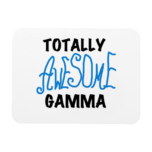 ブルートータル素晴らしガンマギフト マグネット (横)