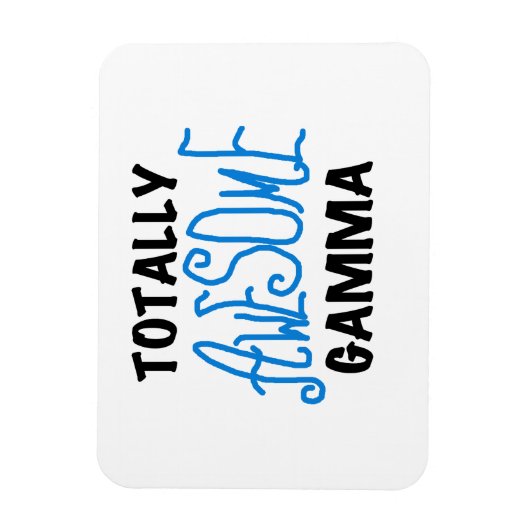 ブルートータル素晴らしガンマギフト マグネット (縦)