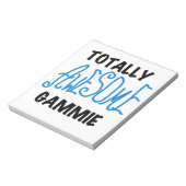 ブルートータル素晴らしギャミージギフト ノートパッド (回転)