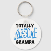 ブルートータル素晴らしグランパTシャツとギフト キーホルダー (正面)