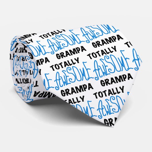 ブルートータル素晴らしグランパTシャツとギフト ネクタイ (ロール)
