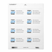 ブルートータル素晴らしグランプTシャツ&ギフト ラベル (フルシート)