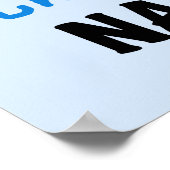 ブルートータル素晴らしナニーTシャツ&ギフト ポスター (角)