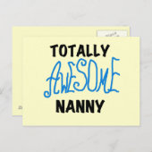 ブルートータル素晴らしナニーTシャツ&ギフト ポストカード (正面/裏面)