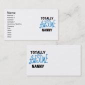 ブルートータル素晴らしナニーTシャツ&ギフト 名刺 (正面/裏面)