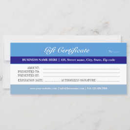 ブルートーンギフト証明書