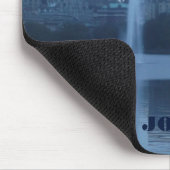 ブルートーンランドスケープ・オブ・ニューヨーク マウスパッド (コーナー)