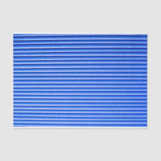 ブルートーン幾何ストライプ 薄葉紙 (正面)