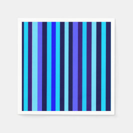 ブルート数々のーンストライプ スタンダードカクテルナプキン