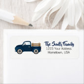 ブルート素朴ラック差出人住所ラベル ラベル (インサイチュ)