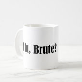 ブルート・トゥ コーヒーマグカップ (正面左)