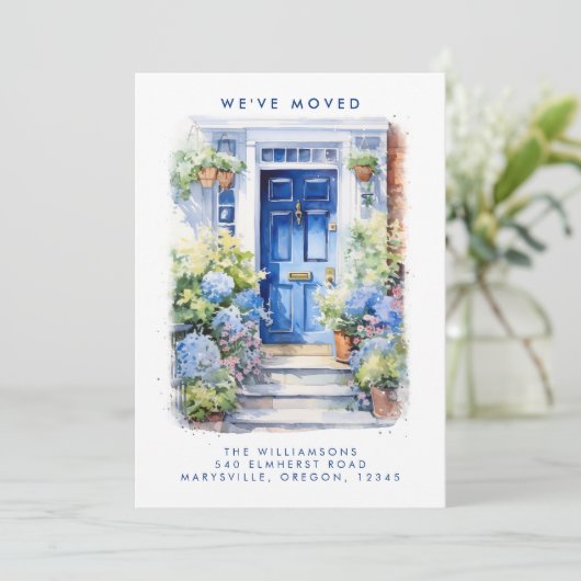 ブルードアの移動発表 案内状 (スタンド正面)