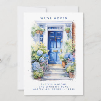 ブルードアの移動発表 案内状