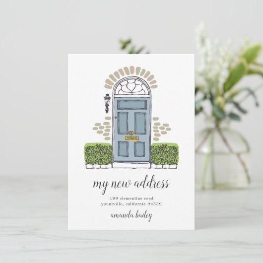 ブルードアの移動発表 案内状 (スタンド正面)