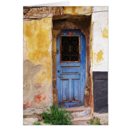 ブルードアオンザギリシャ島ミコノス