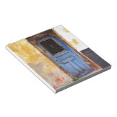 ブルードアギリシャ素朴ヴィンテージ ノートパッド (アングル)