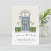 ブルードアホリデイ引っ越し祝いパーティーパーティー 招待状 (スタンド正面)