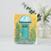 ブルードアマスタードイエロームービングコメント ポストカード (スタンド正面)