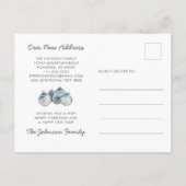 ブルードアメリークリスマスニューホーム 案内ポストカード (裏面)