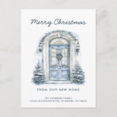 ブルードアメリークリスマスニューホーム 案内ポストカード (正面)