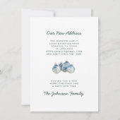 ブルードアメリークリスマスニューホーム 案内状 (裏面)