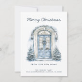 ブルードアメリークリスマスニューホーム 案内状 (正面)