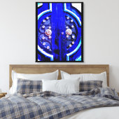 ブルードア キャンバスプリント (インサイチュ (寝室))