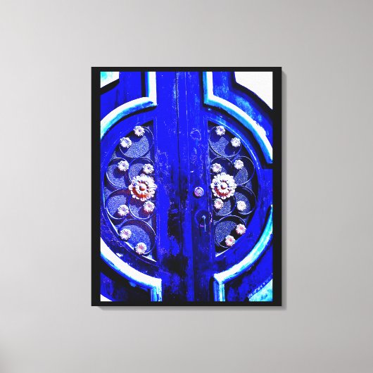 ブルードア キャンバスプリント (正面)