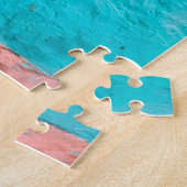 "ブルードア、モロッコ"、旅行写真パズル ジグソーパズル (側面)