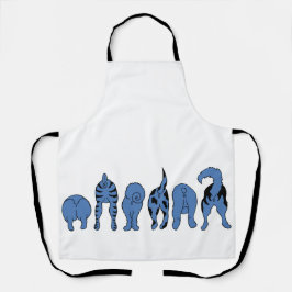 ブルードッグお尻 エプロン