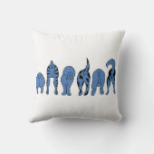 ブルードッグお尻 クッション (裏面)