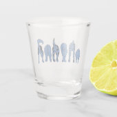 ブルードッグお尻 ショットグラス (裏面)