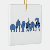 ブルードッグお尻 セラミックオーナメント (右)