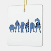 ブルードッグお尻 セラミックオーナメント (左)
