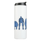 ブルードッグお尻 タンブラー (回転左)