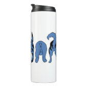 ブルードッグお尻 タンブラー (回転右)