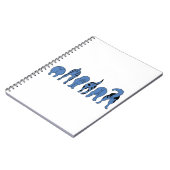 ブルードッグお尻 ノートブック (左側)