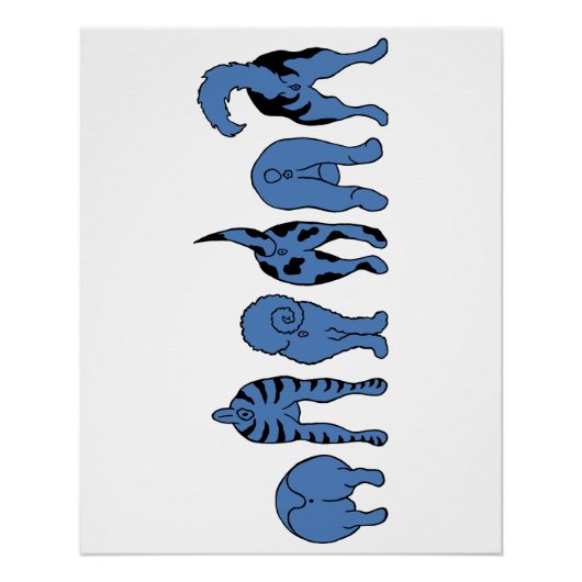 ブルードッグお尻 ポスター (正面)