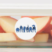 ブルードッグお尻 ラベル (貼付)