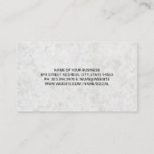 ブルードッグのロゴ 名刺 (裏面)